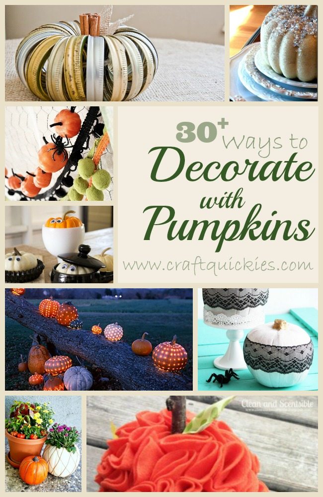 30+ Ways to Decorate With Pumpkins for Halloween