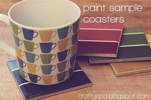 Paint Sample Coasters
