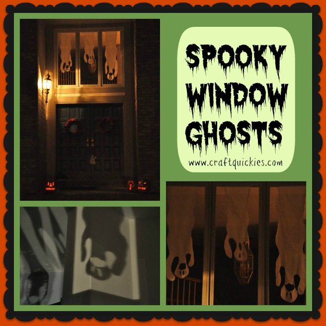window ghost collage