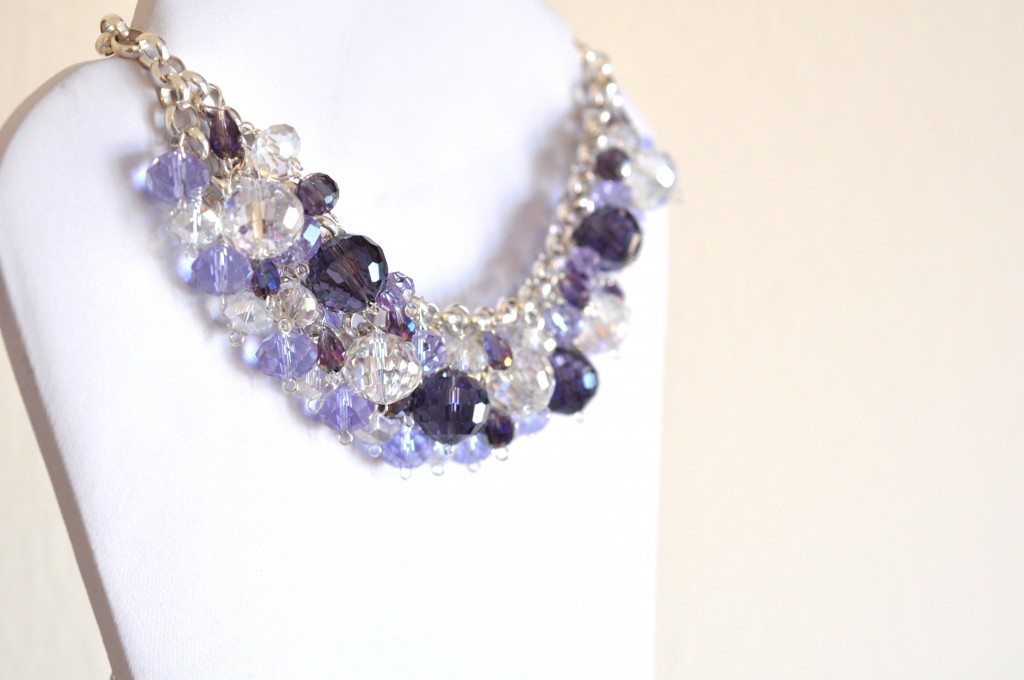 Signature Precious Purples Neckalce from Bombshell Bling Jewelry