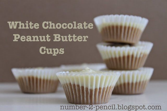 White Chocolate Peanut Butter Cups