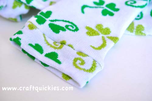 Lucky Legs - How to Make Baby Legwarmers from Craft Quickies10
