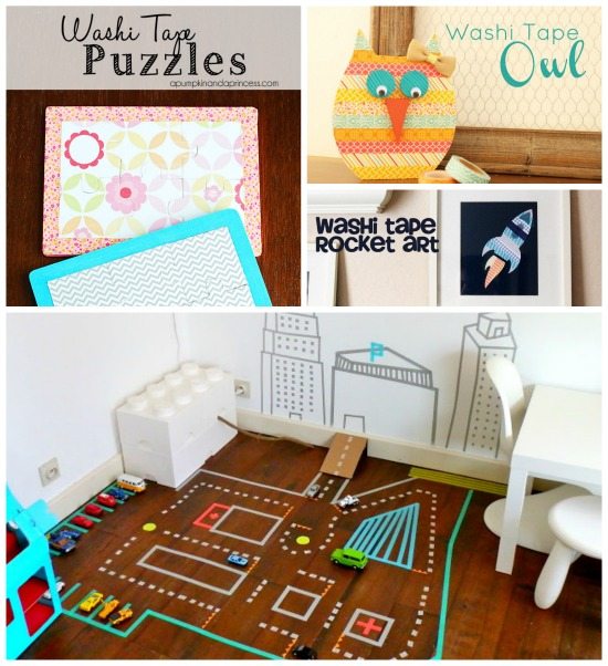 Love Washi tape? Get more than 30 great ideas for using the beloved tape. These ideas are unique and simple for crafting and more!