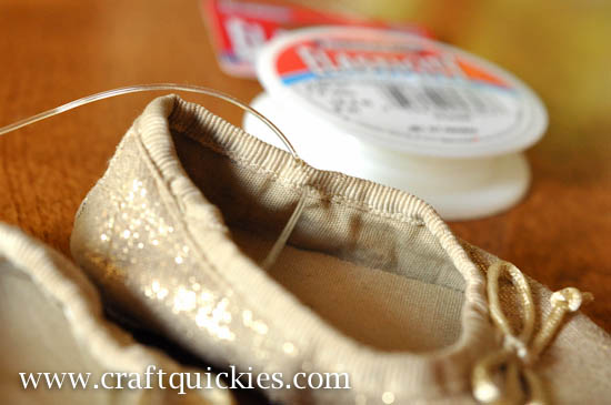 Baby Ballet Shoe Fix from Craft Quickies-5