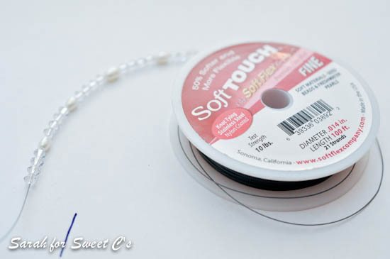 Make a beautiful bracelet for a baby christening, blessing, or baptism! The PERFECT unique baby shower gift!