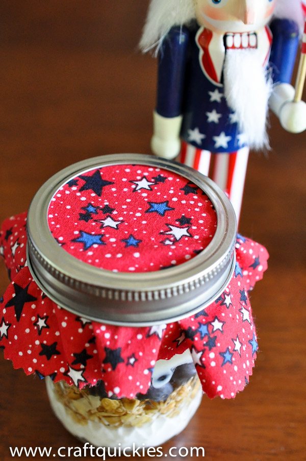 Individual Patriotic Parfaits are the perfect thing for a 4th of July brunch!