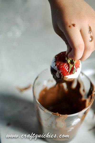 Holy moly! S'MORES DIPPED STRAWBERRIES! YUM!!