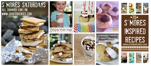 S'mores Saturday all summer long on Craft Quickies! YUM!
