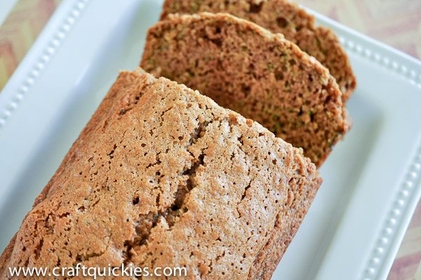 Fabulous Zucchini Bread Recipe! We devour it straight from the oven every time I make it!