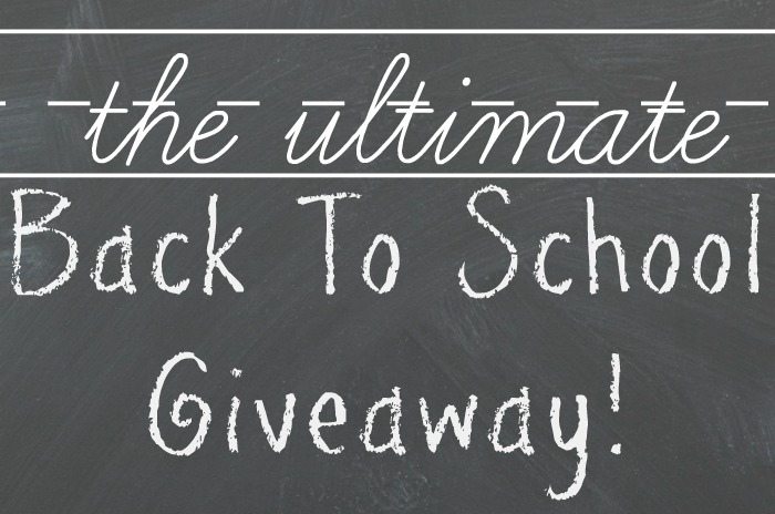 Back to School Giveaway