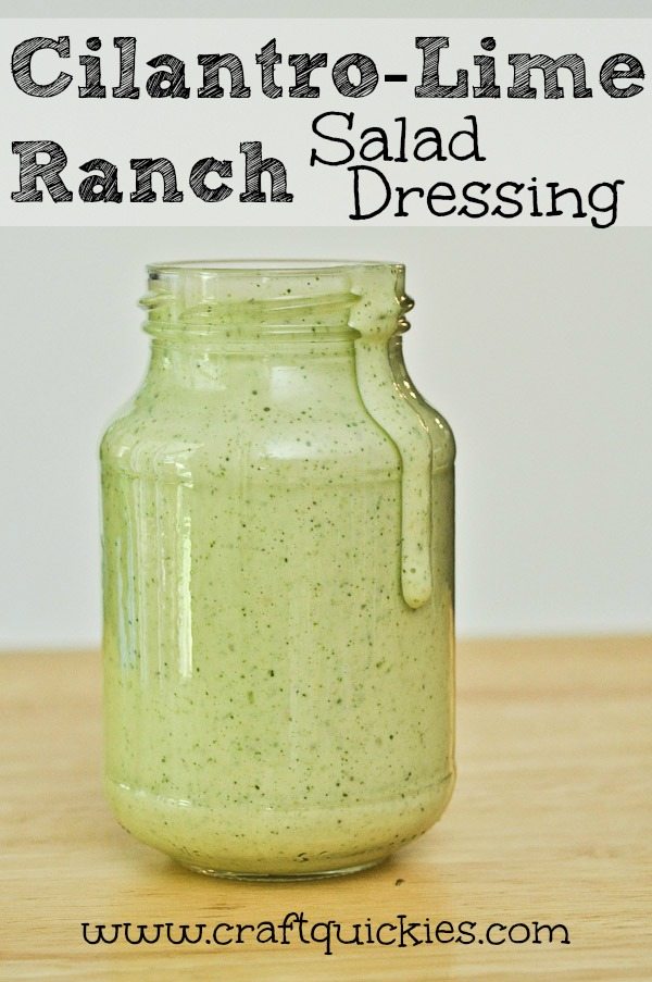 This copycat Cafe Rio cilantro-lime dressing comes together in minutes and is great on meat and salads!