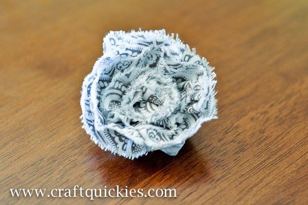 Shabby Chic Flowers and Ruffle Towels are a fab, simple way to add flair to your home!