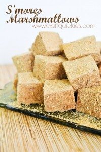 Homemade s'mores marshmallows....Intriguing!