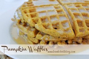 PUmpkin Waffles by Bombshell Bling