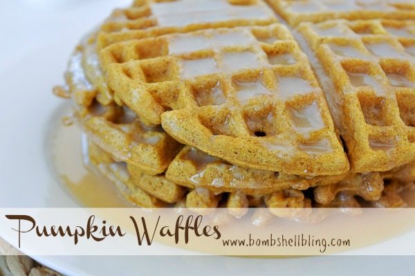 PUmpkin Waffles by Bombshell Bling
