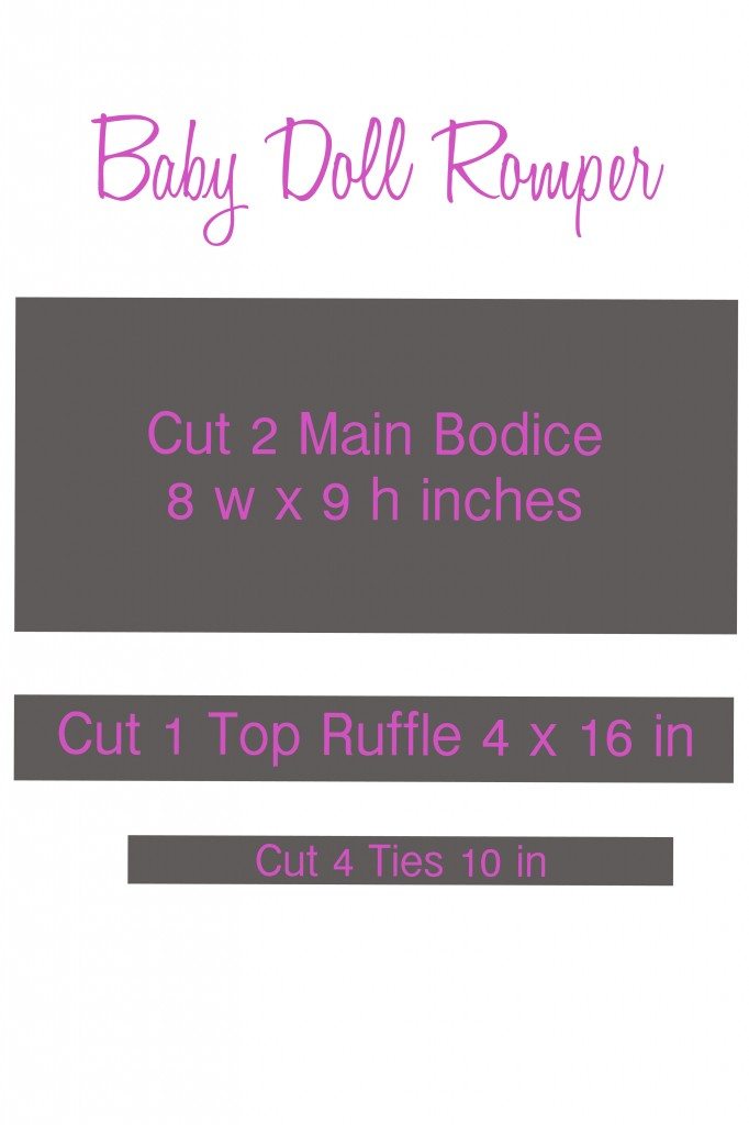 Matching ruffle rompers for baby girl and her doll!  Cutest!!