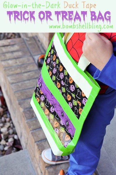 Make Yourself a Glow-in-the-Dark Trick or Treat Bag!