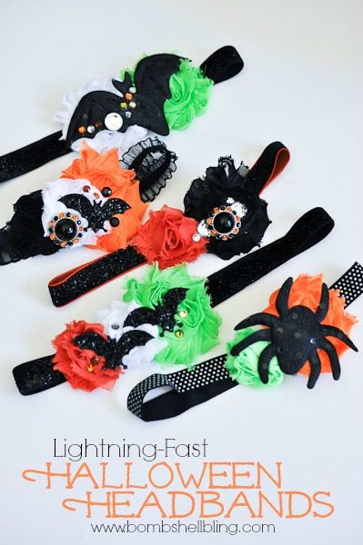 Lightning-Fast Halloween Headbands from Bombshell Bling