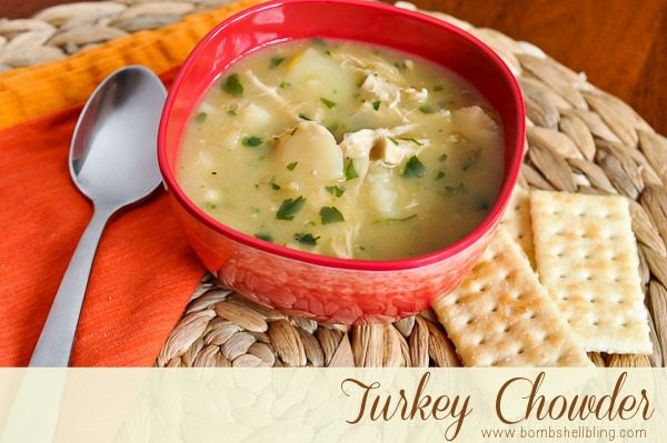 Turkey Chowder from Bombshell Bling