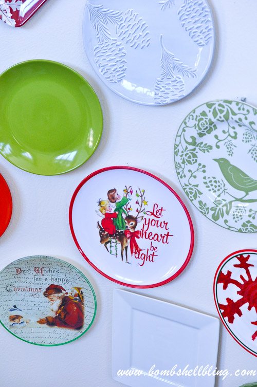 Christmas Plate Wall-19