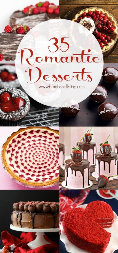 35 Romantic Desserts