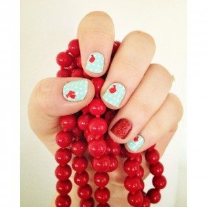 red nail