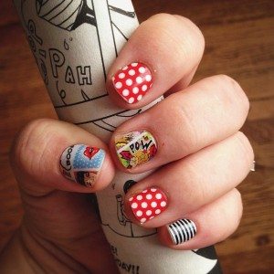 superhero nails