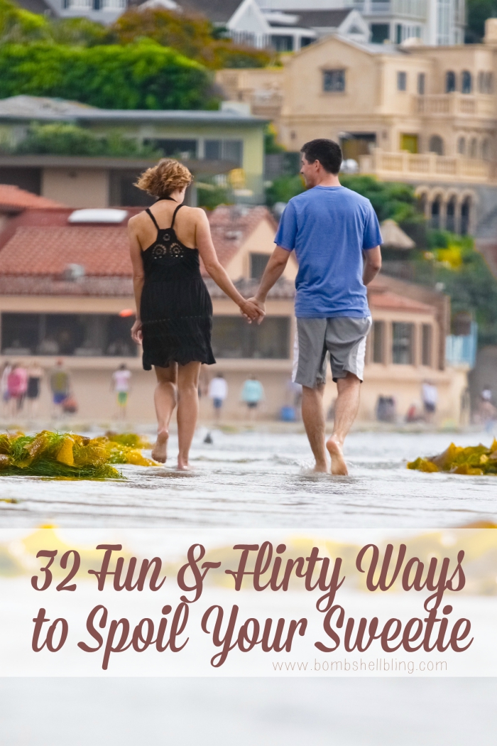 Things to do for your hubby here are 32 fun and flirty ideas for ways that you can spoil your sweetheart, from fun dates to silly, small things. This list is perfect for Valentine's Day!