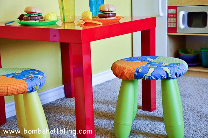 Dr. Seuss Room: Fun, Simple Stool Covers