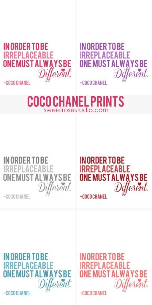 Coco-Chanel-Prints-at-Sweet-Rose-Studio