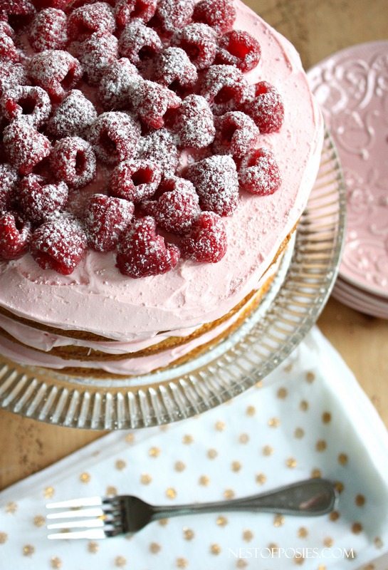 KWhat-I-like-to-call-a-Bikini-Cake-Frosting-on-the-top-and-in-the-layers.-Lemon-Raspberry-Cake
