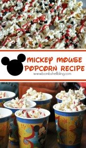 I love this cute Mickey Mouse inspired popcorn! Perfect for a Disney Party!!