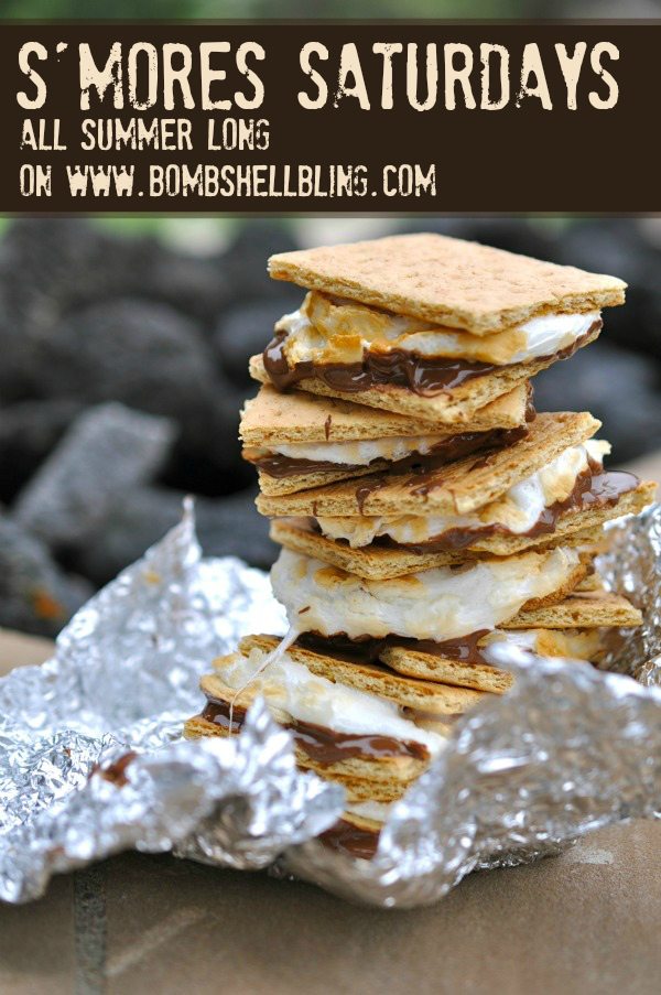 Smores Saturday on Bombshell Bling