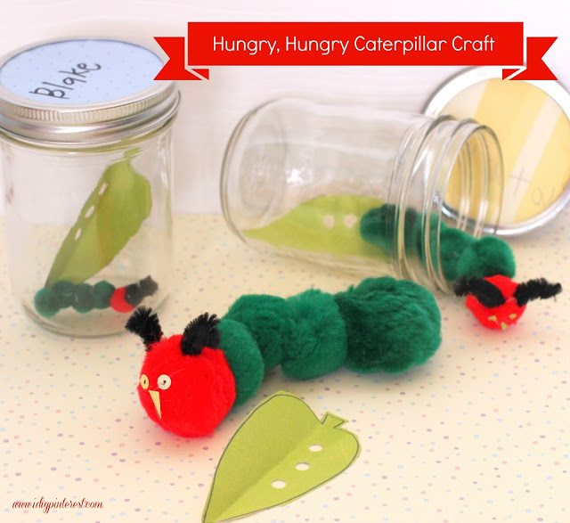 +hungry caterpillar craft