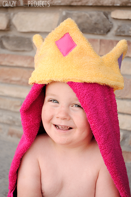 *Princesshoodedtoweltutorial