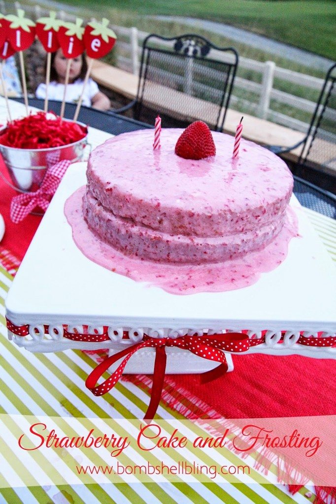 Strawberry Cake Recipe