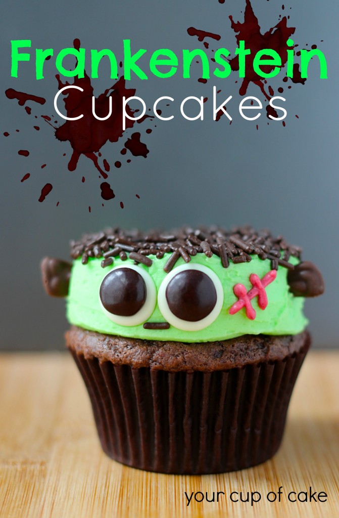 *Frankenstein-Cupcake