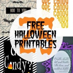 25+ Free Halloween Printables