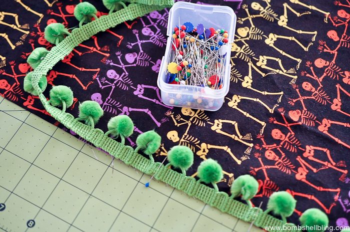 Dia De Los Muertos Pom Pom Pillows-5