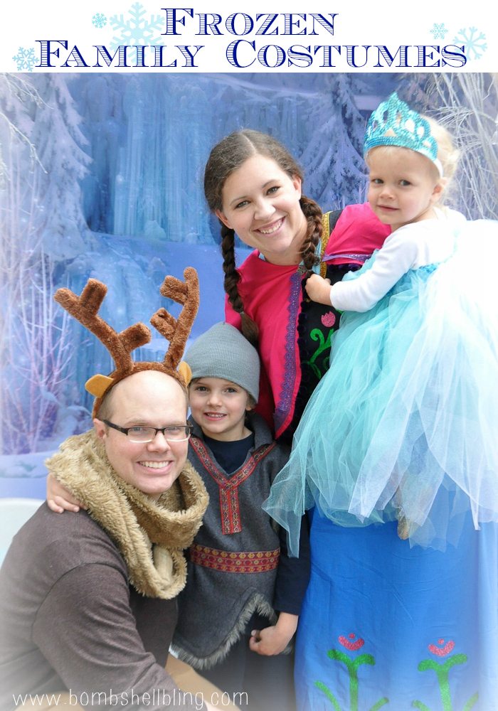 FROZEN Family Costumes from Bombshell Bling