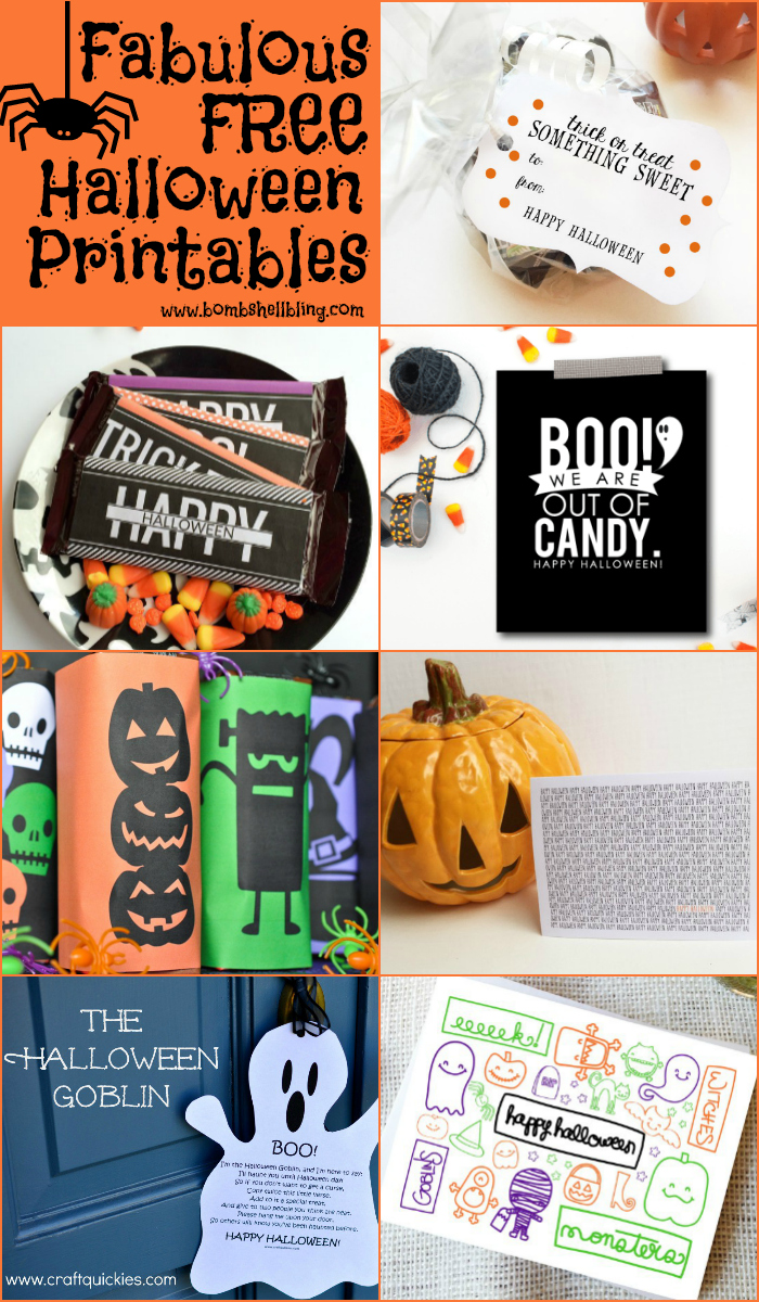 Halloween Printables - 25 Completely FREE Halloween Printables