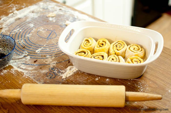 This recipe for pumpkin cinnamon rolls is AMAZING!