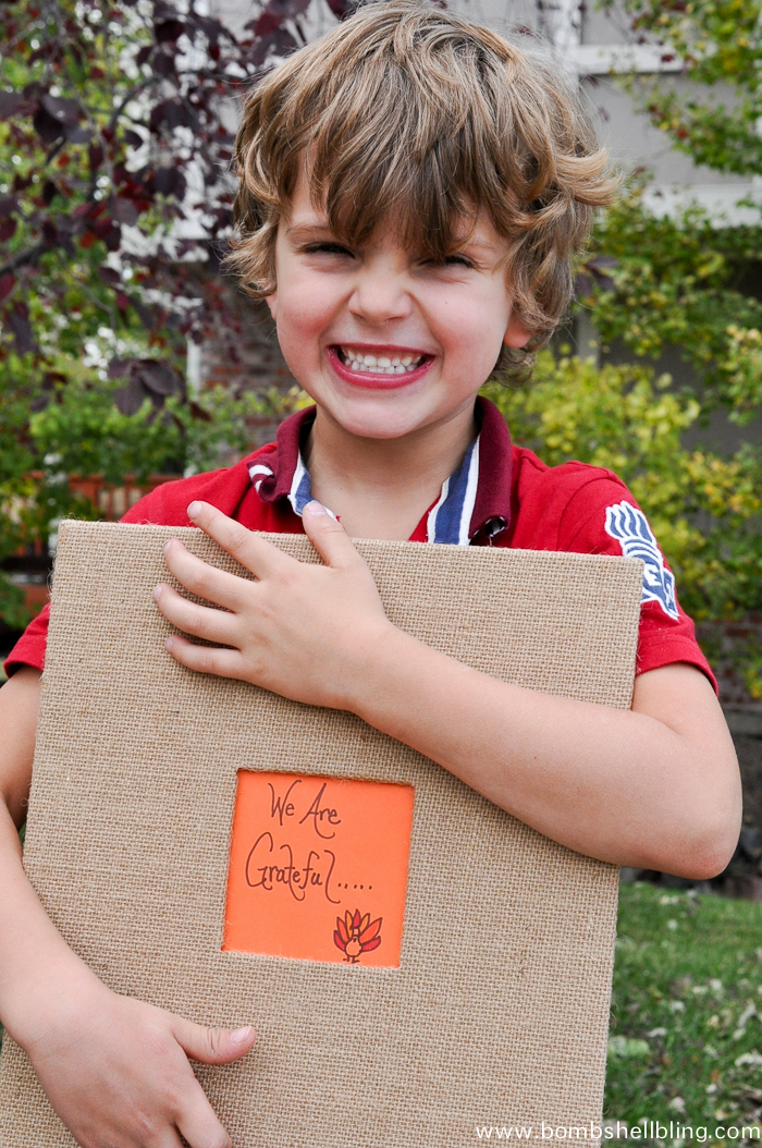 I love this Thanksgiving tradition of gratitude hand turkeys!