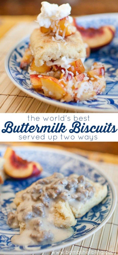 The World's Best Buttermilk Biscuits Served Up Two Ways