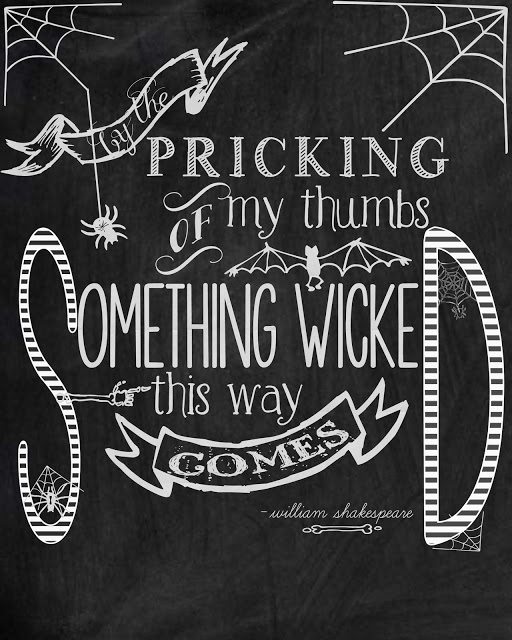 halloween quote printable