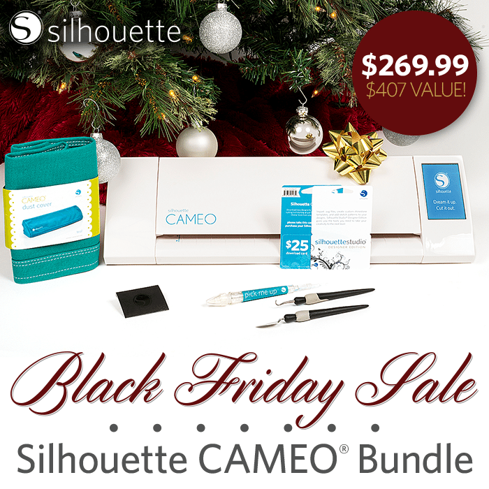 Black Friday Sale Silhouette Cameo Deal 1