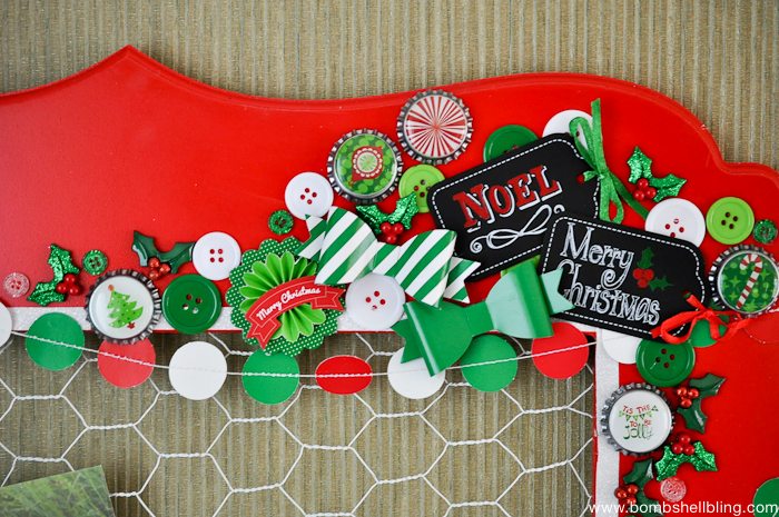 This Christmas Card holder is SOO cute! I can't wait to make one myself!