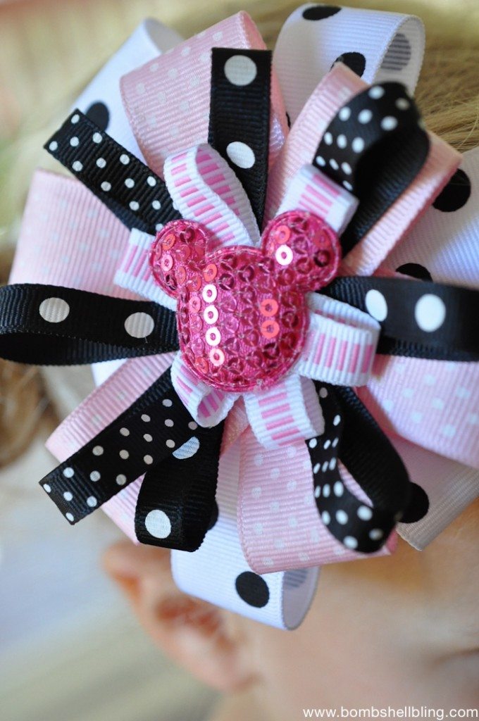 Minnie Mouse Bow and Dress-7