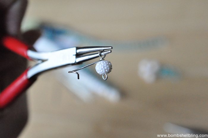 Frozen Inspired Dangle Cluster Earrings-4