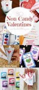 30 Non Candy Valentines Ideas and Free Printables